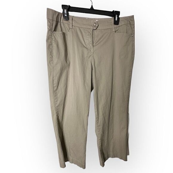 Style & Co Mushroom Grey Pants Size 12 - Picture 1 of 8